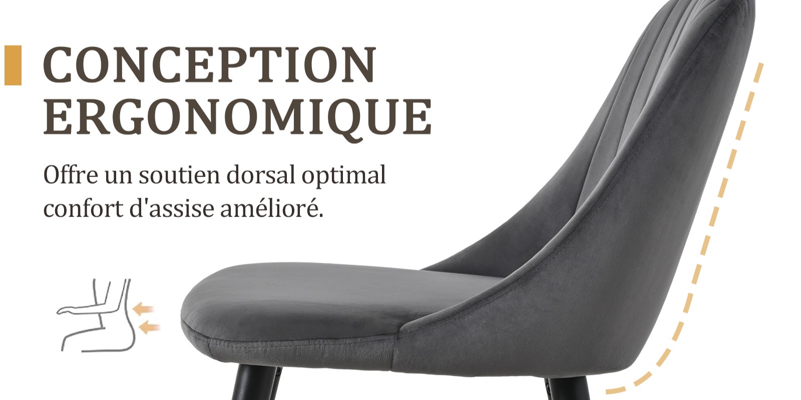Ergonomie et confort de la chaise Goeurvant