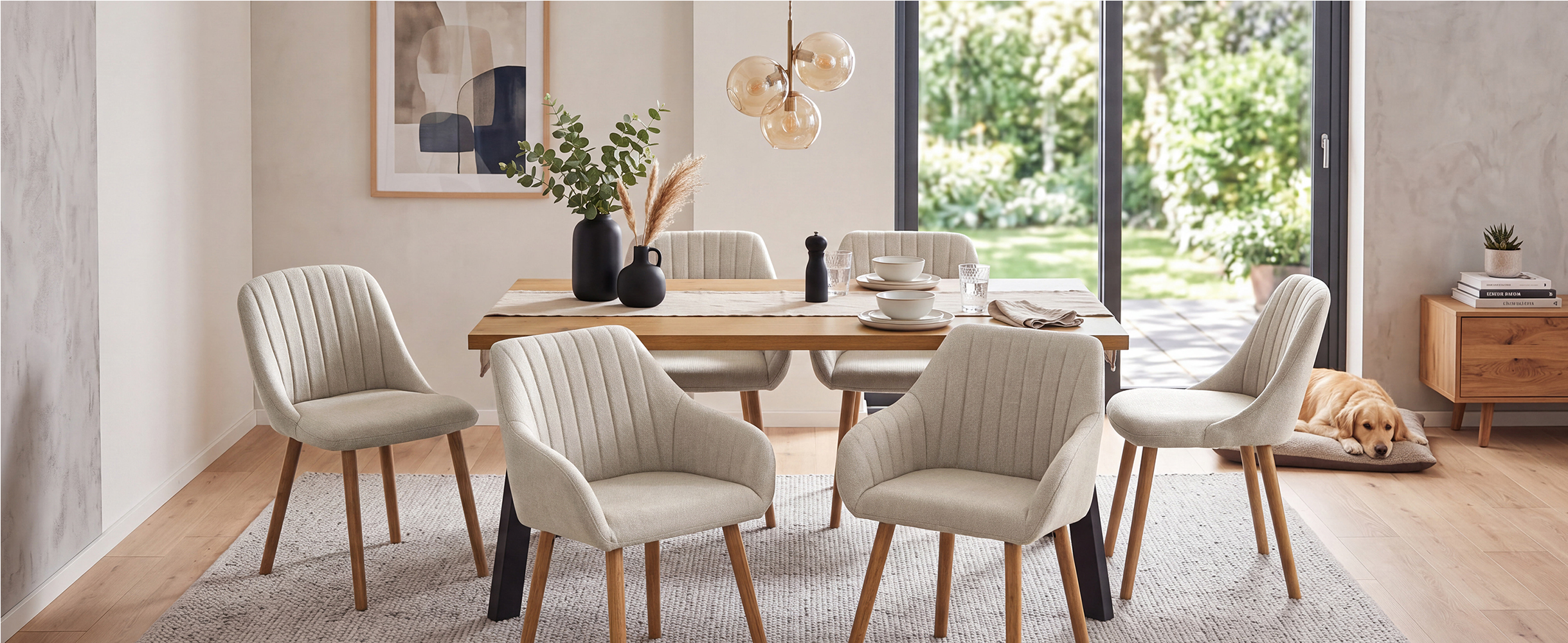 Conjunto de Comedor de 7 Piezas