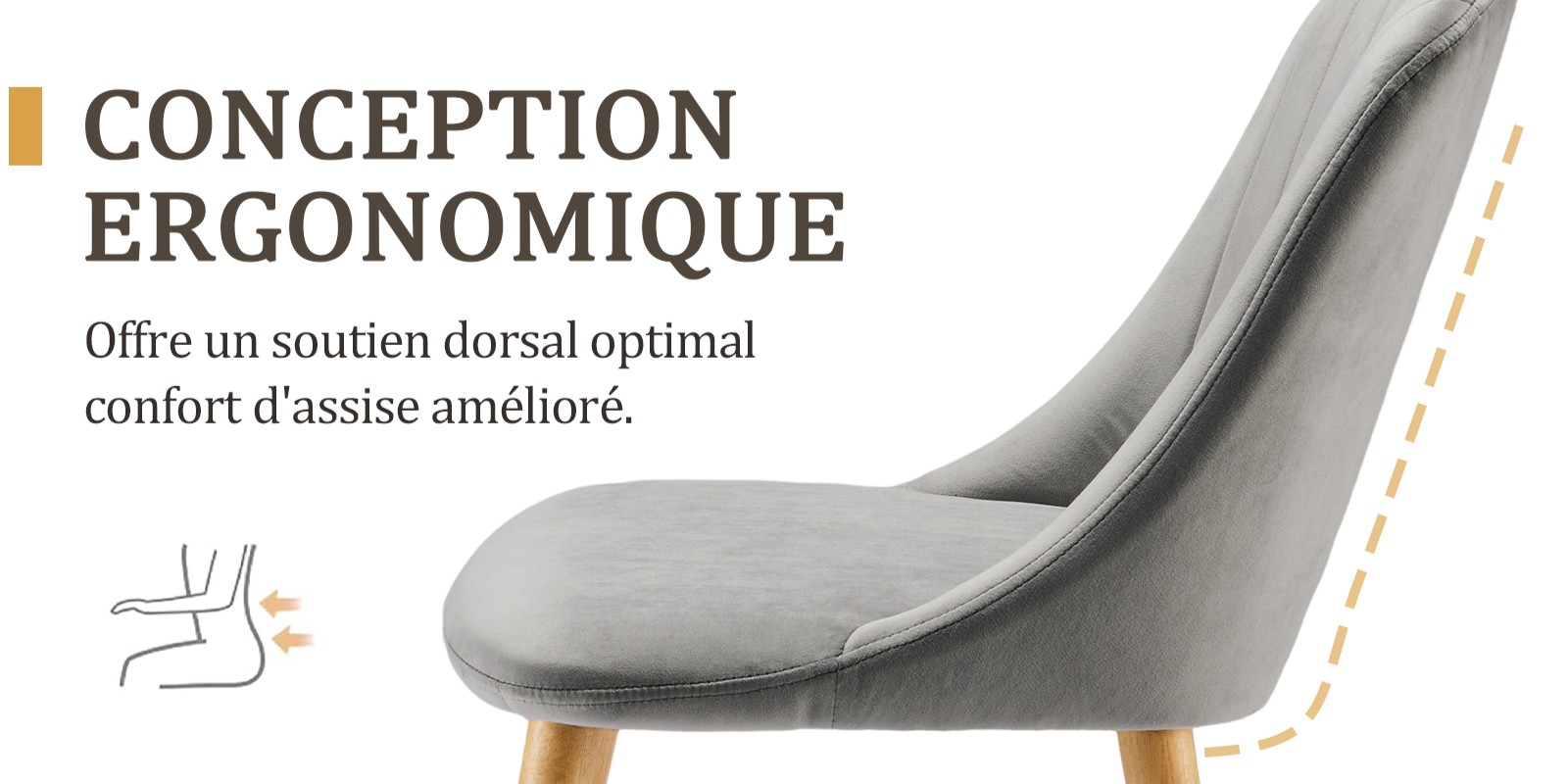 Ergonomie et confort de la chaise Goeurvant