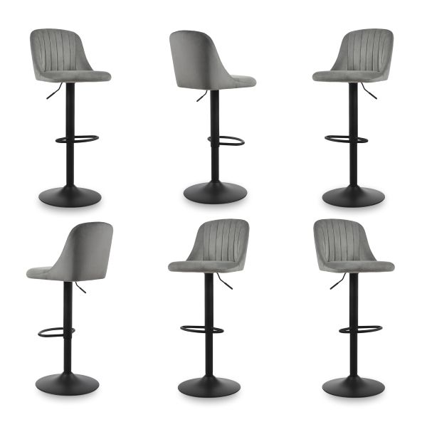 Lot de tabourets de bar - Vues multiples