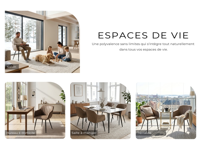 Scénarios d'utilisation polyvalents