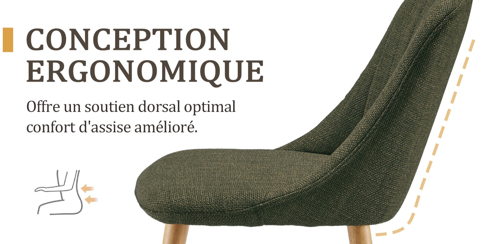 Ergonomie et confort de la chaise Goeurvant