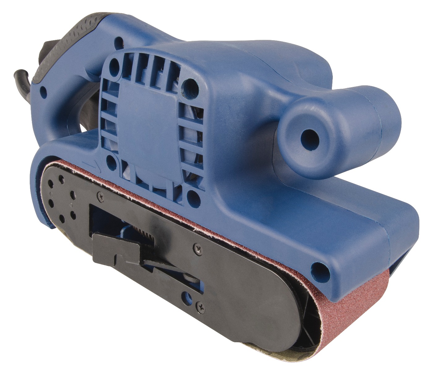 FERM Levigatrice a Nastro 900W. Include nastro abrasivo G80 e sacca raccolta polvere