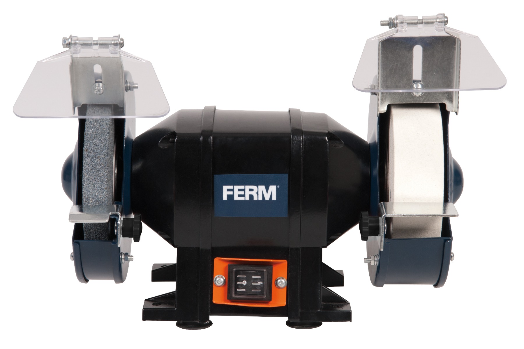 FERM BGM1020 Smegliatrice da banco 250W 150mm