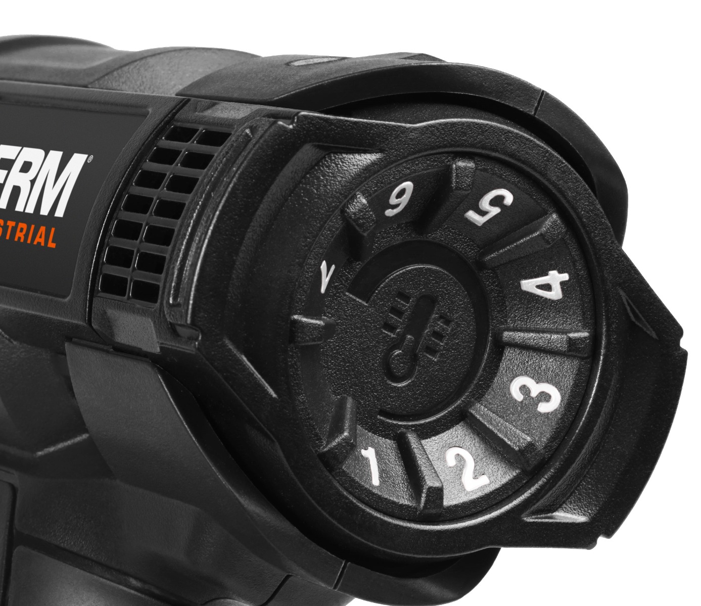 FERM HAM1017P Pistola ad aria calda professionale 2000W / Pistola termica elettrica. Temperatura rebolabile tra 50°C e 600°C