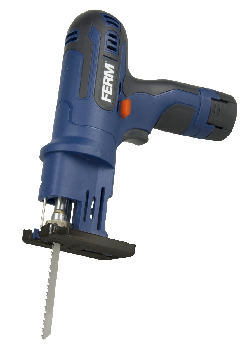 FERM JSM1026 FERM Seghetto alternativo a batteria ioni di litio 12V