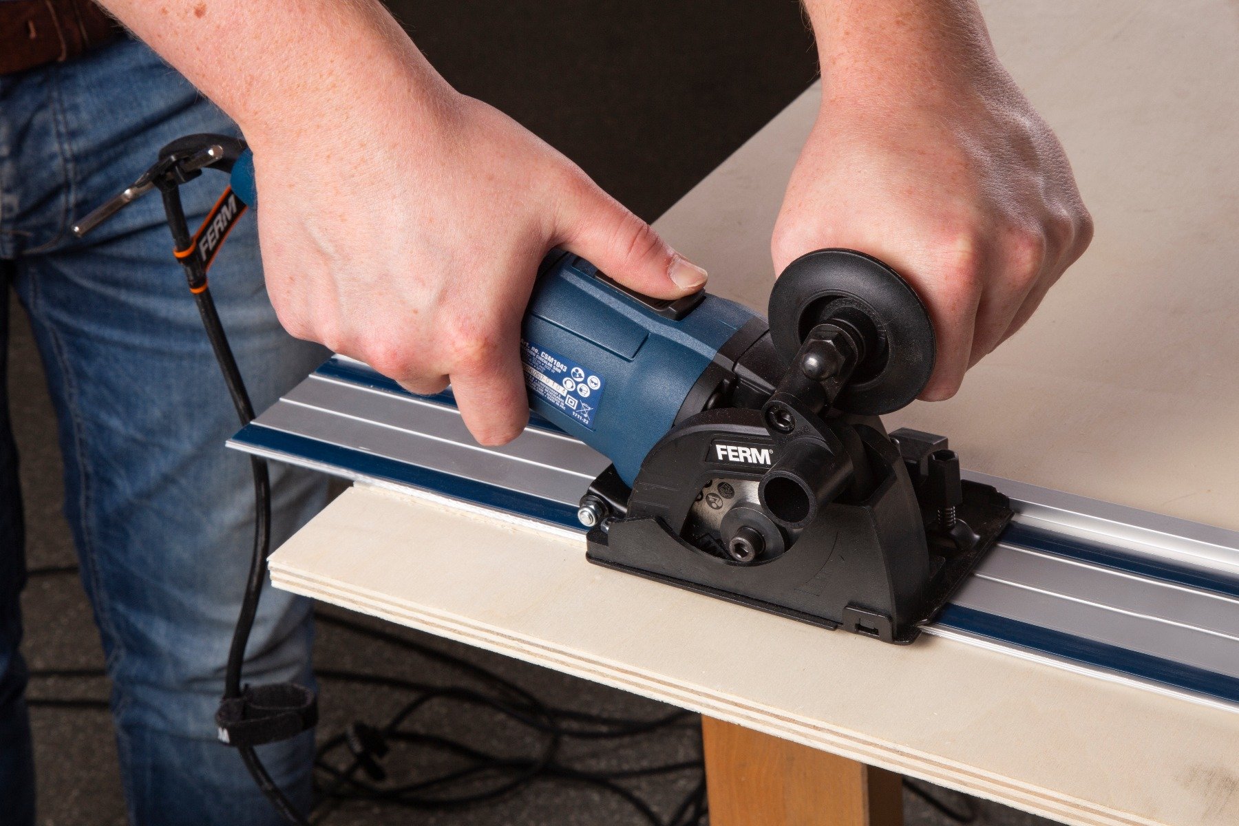 FERM CSA1049 Binario di guida - 350mm - 2 pezzi - per CSM1043