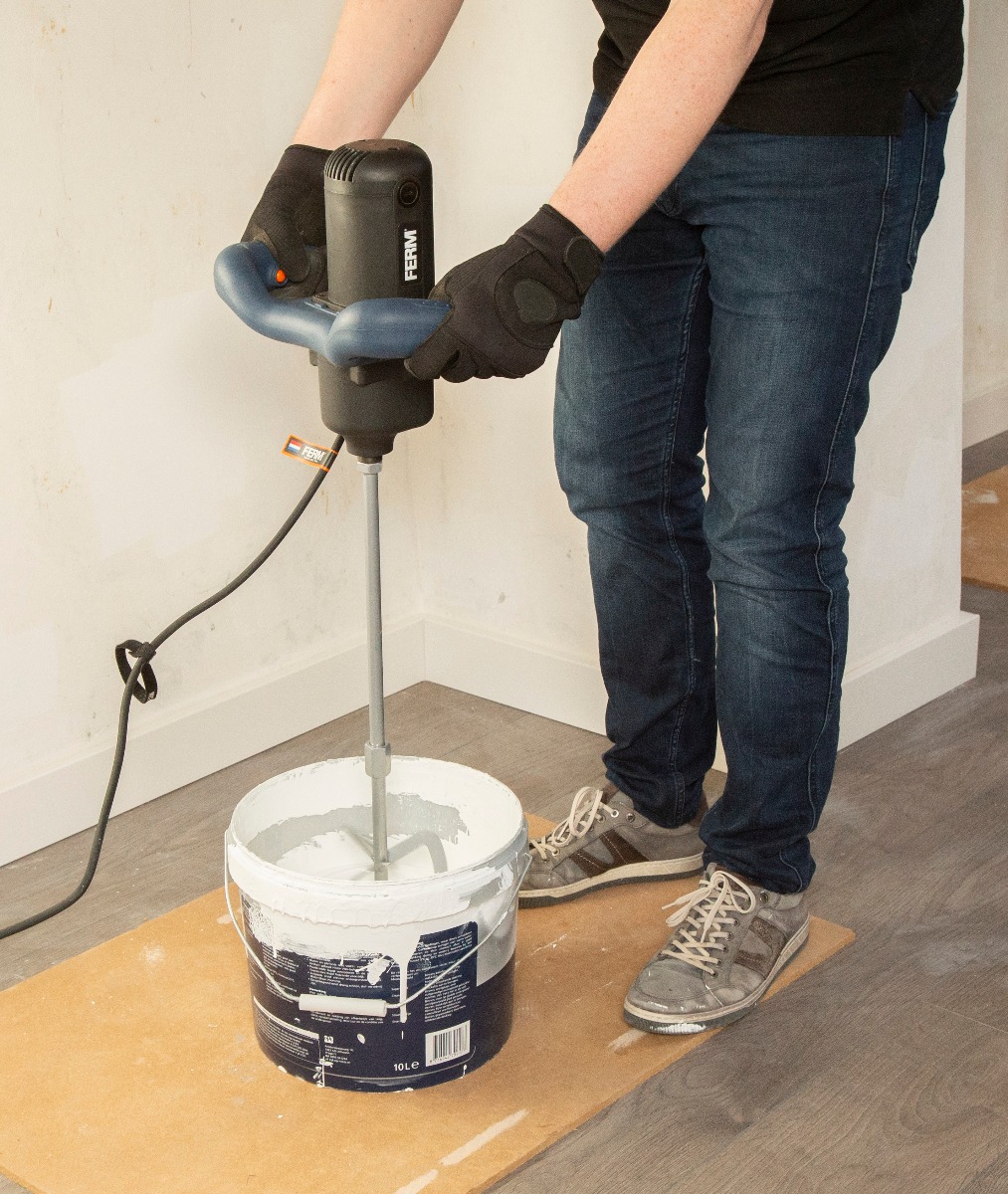 FERM PMM1006 Miscelatore malta e cemento 1400W