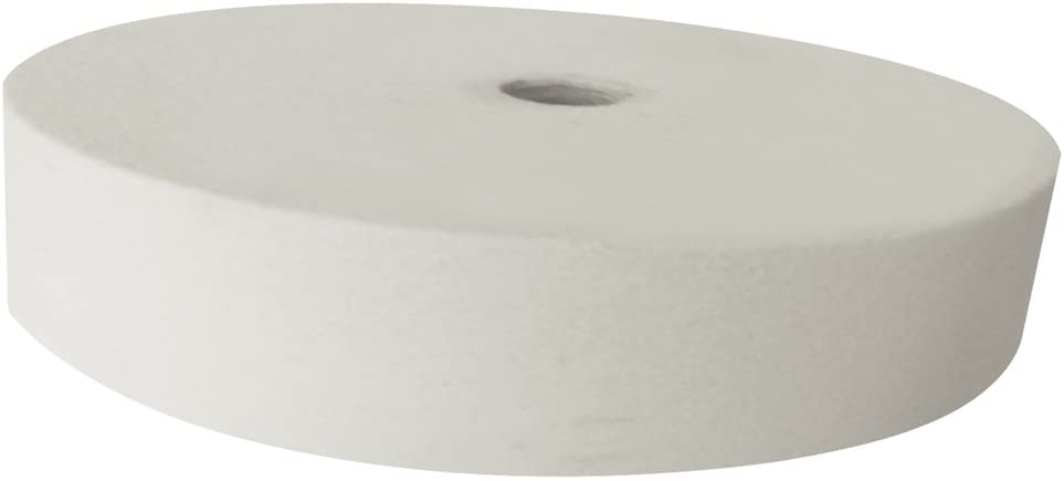 FERM BGA1056 FERM Mola 150x40x12,7mm G80, Bianca - per molatrice da banco