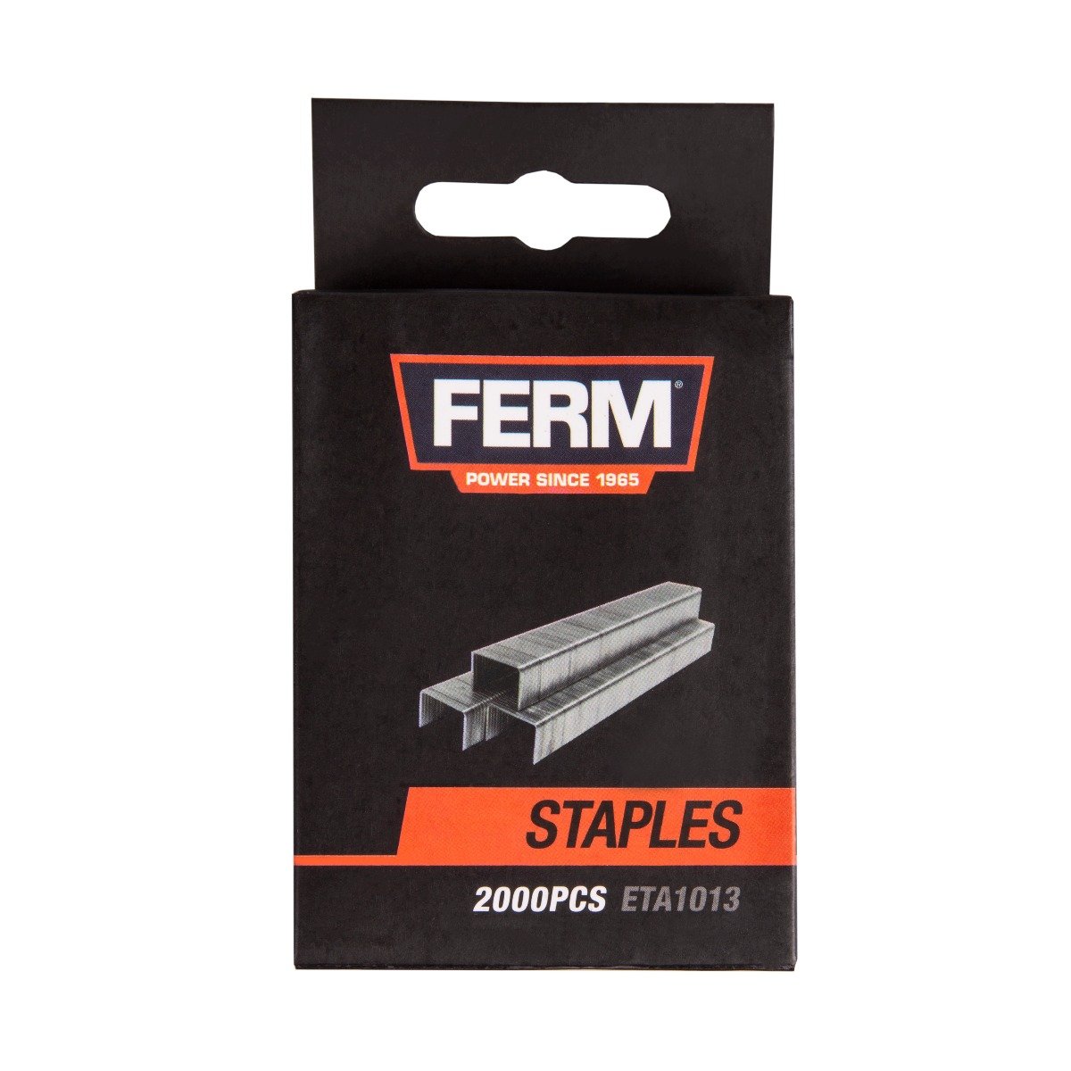 FERM ETA1013 Graffette 10mm, forma a U, 2000 pezzi