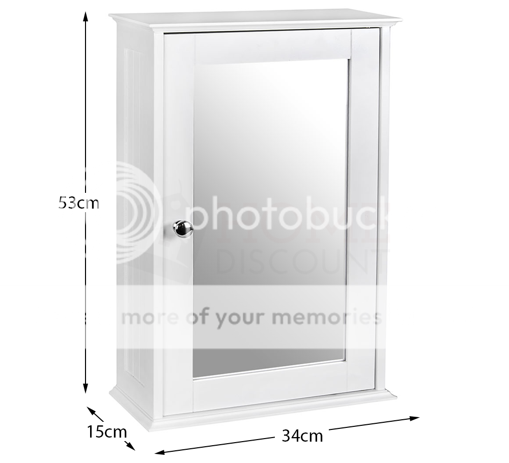 Priano 1 Tür verspiegelter Wandschrank - 333378