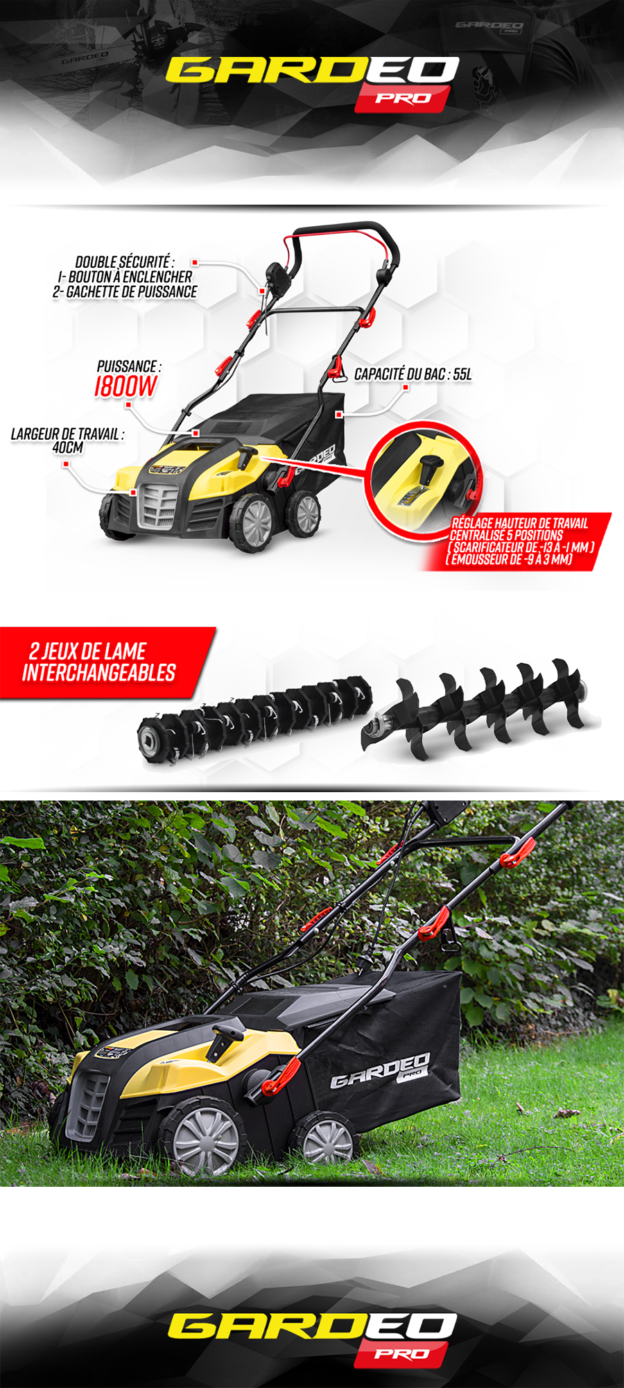 Caractéristiques GSCEE1802B4W