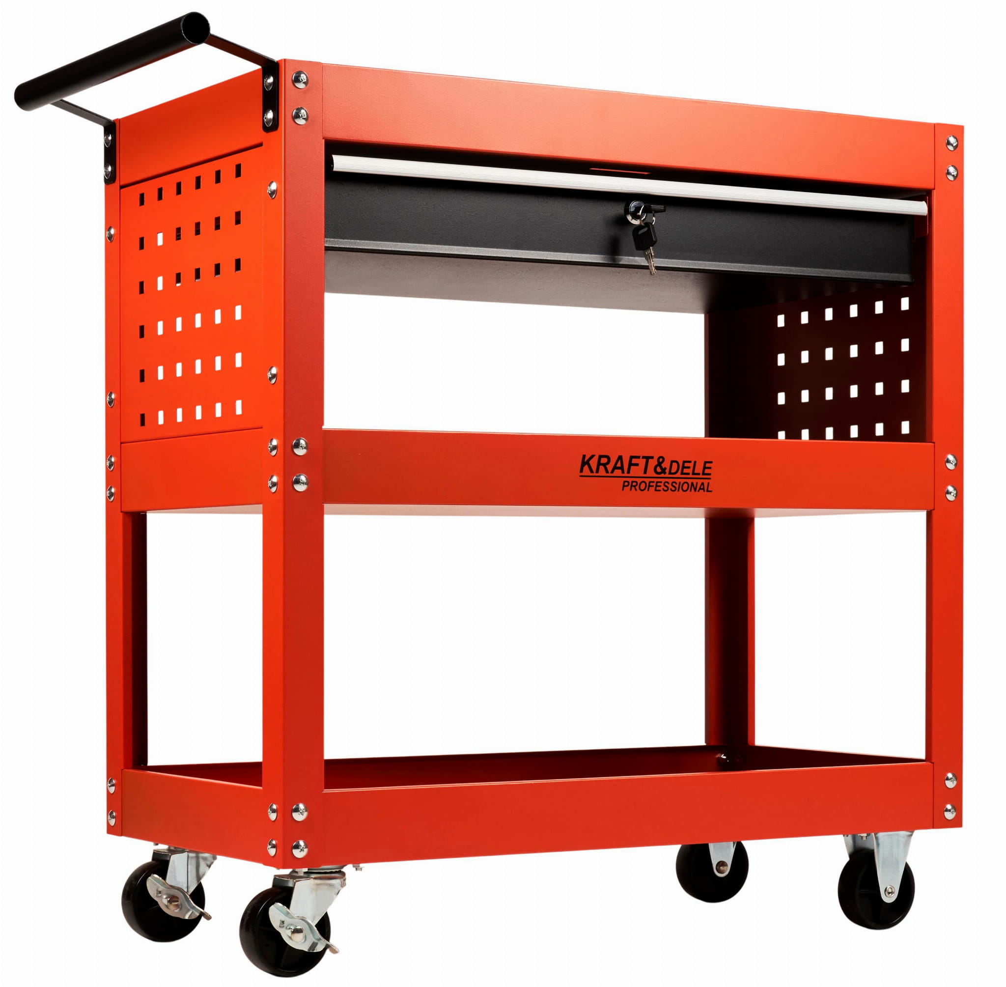 Carrello officina mobile con freno