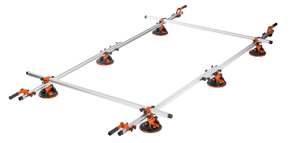 Set professionale per lo spostamento di piastrelle da 3600 mm