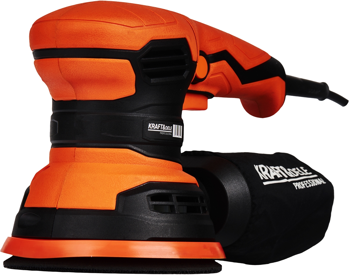 Levigatrice orbitale casuale ergonomica da 1200 W | Kraft&Dele