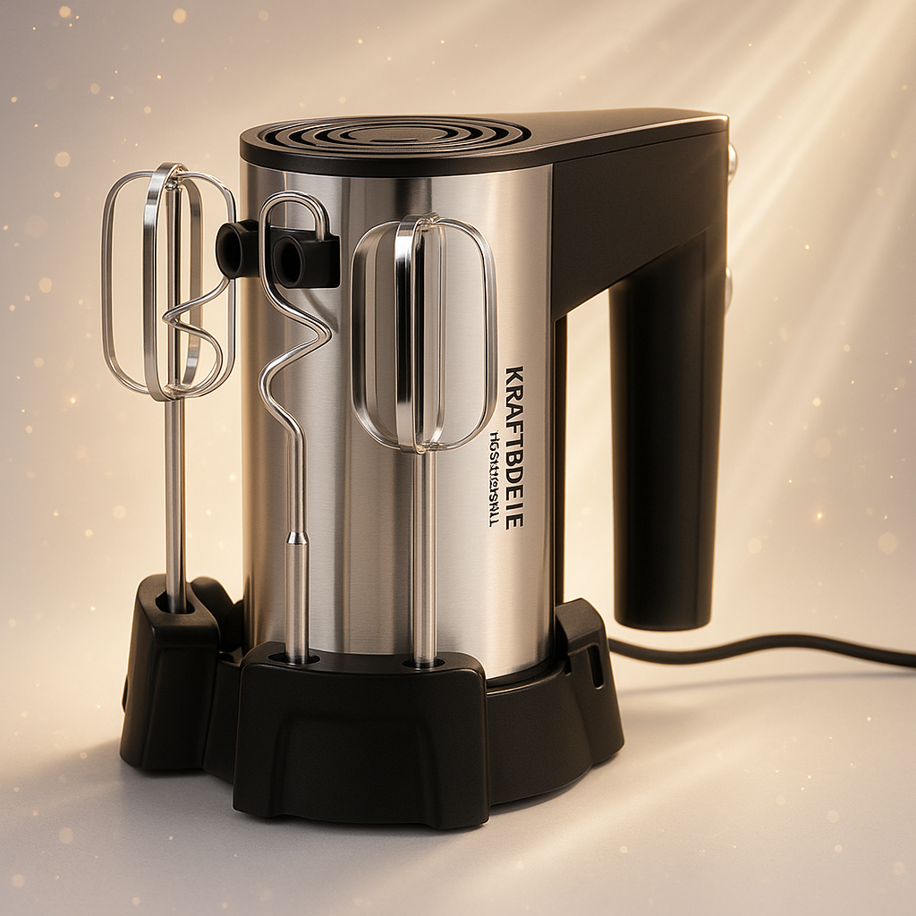 1000W Handmixer 5 Geschwindigkeiten | Kraft&Dele