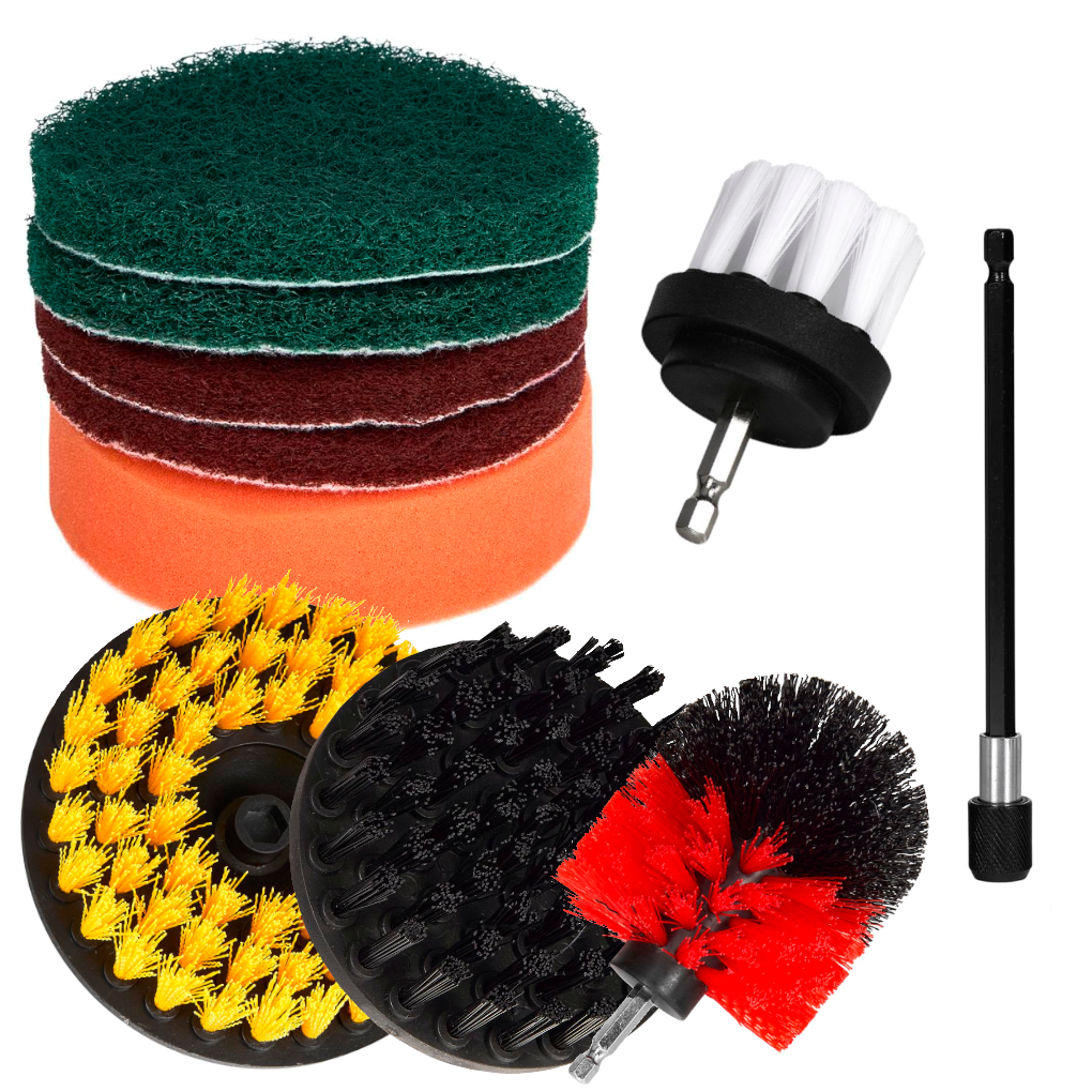 Bohrbürsten-Set, 11-teilig, universell
