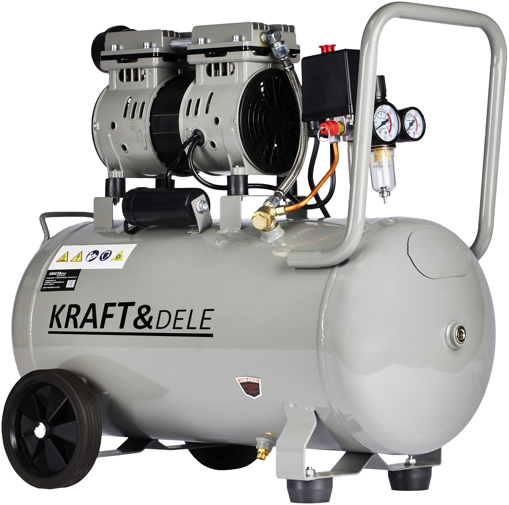 Compressore senza olio 50L 1500W | Kraft&Dele