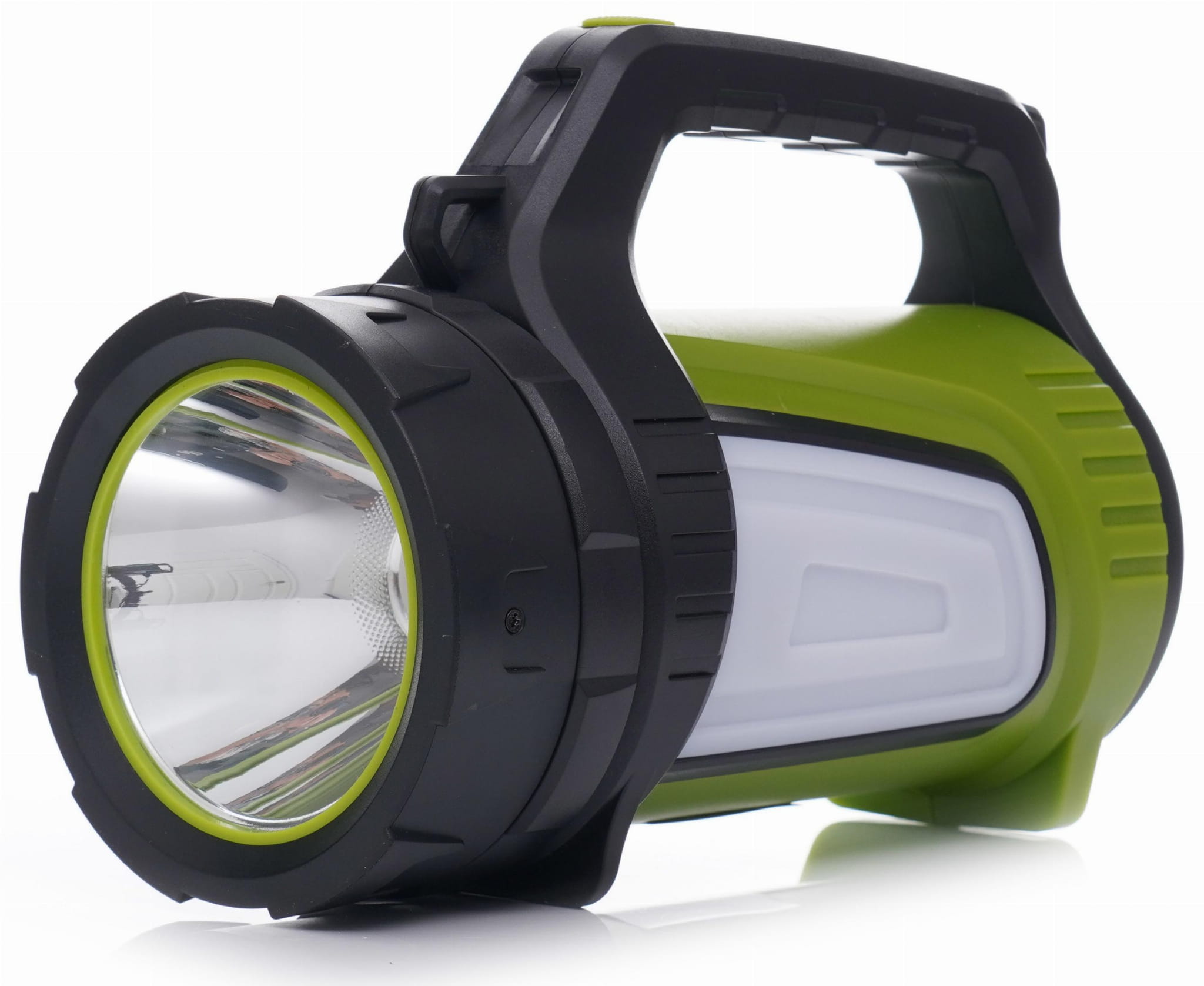 1200 Lumen wiederaufladbare Taschenlampe mit Seitenlichtern