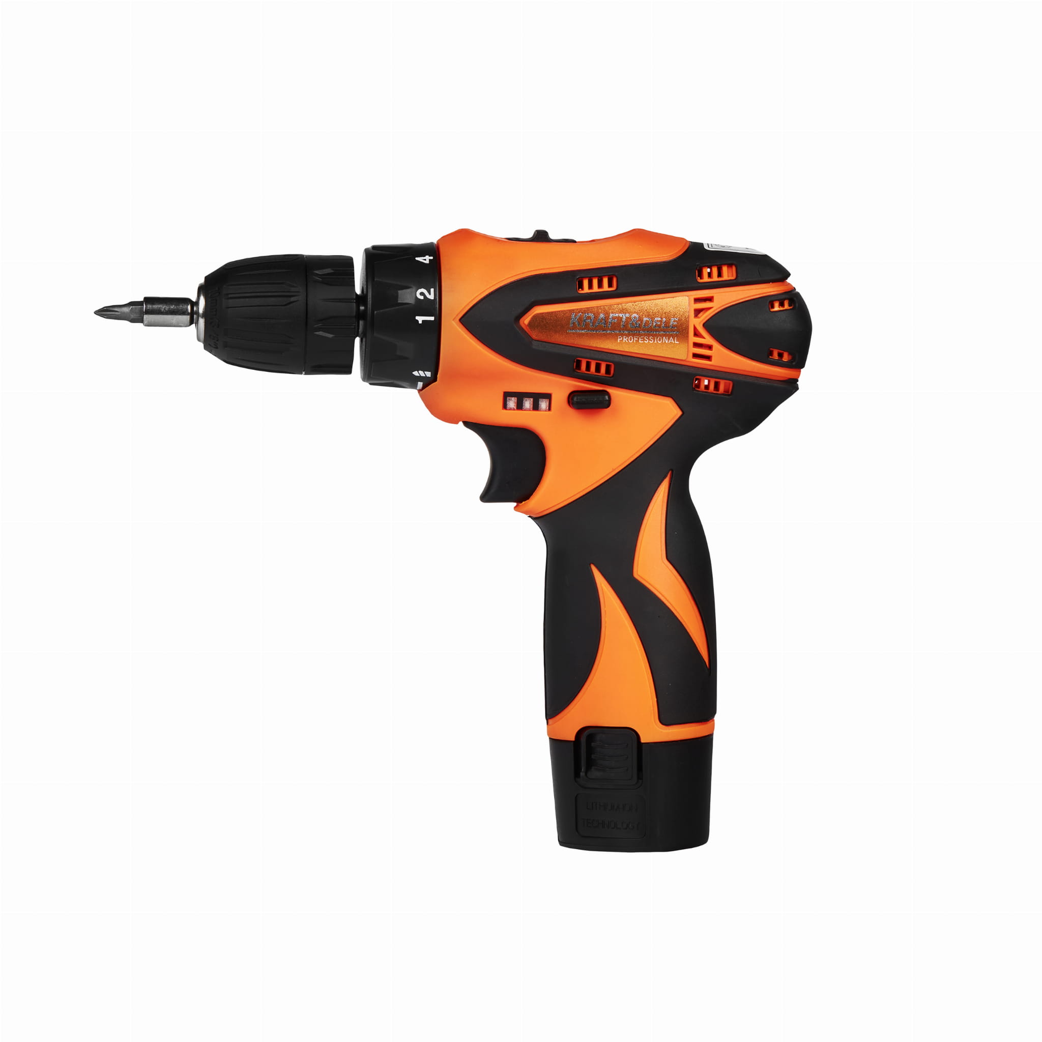 Avvitatore a batteria ergonomico da 1,5 Ah | Kraft&Dele
