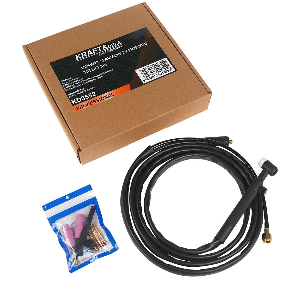 Torche de soudage TIG ergonomique 3M | Kraft&Dele