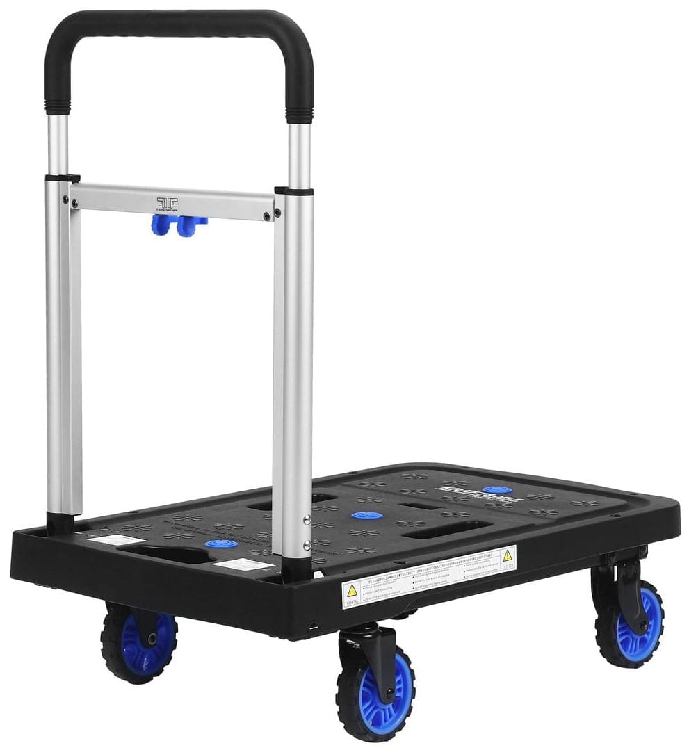 Carrello pieghevole con piattaforma 150kg | Kraft&Dele