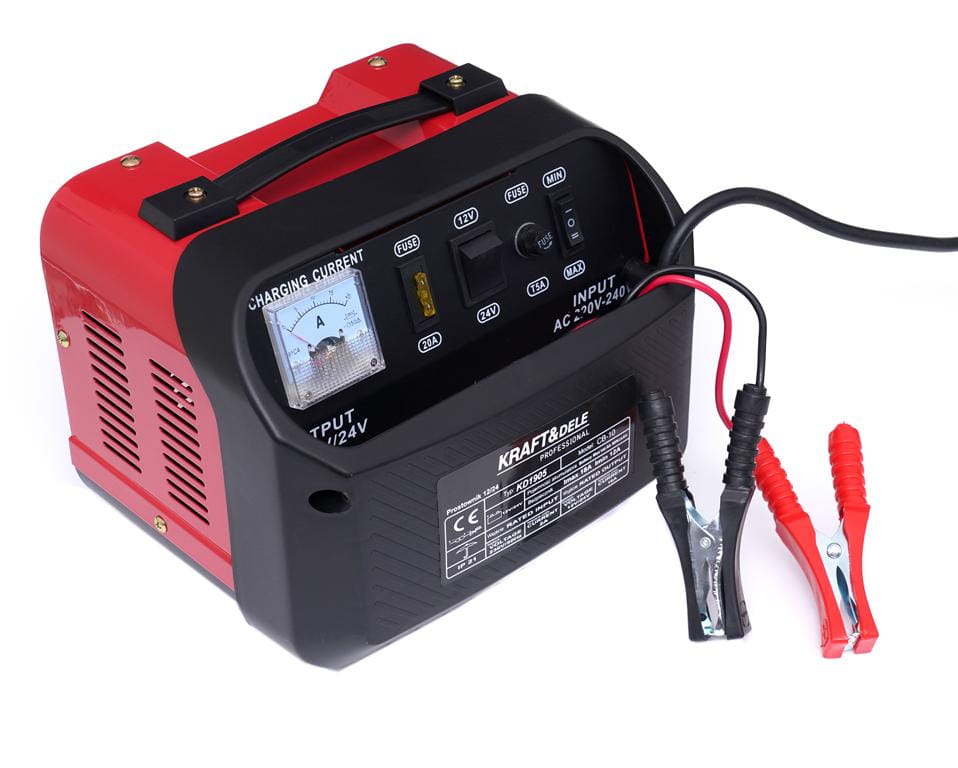 Caricabatterie per auto 12V/24V 10A | Kraft&Dele