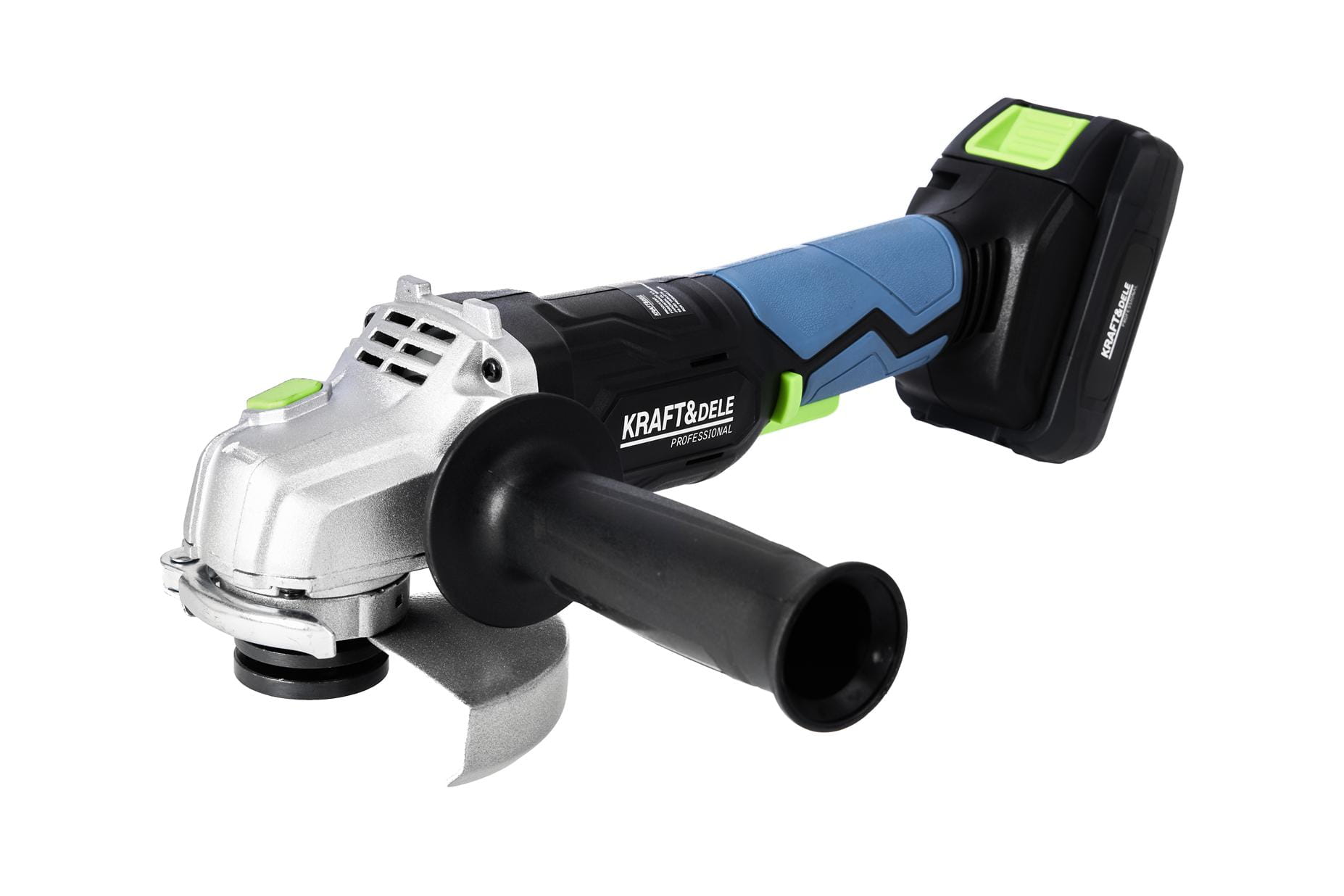 Smerigliatrice angolare a batteria da 21 V e 125 mm | Kraft&Dele
