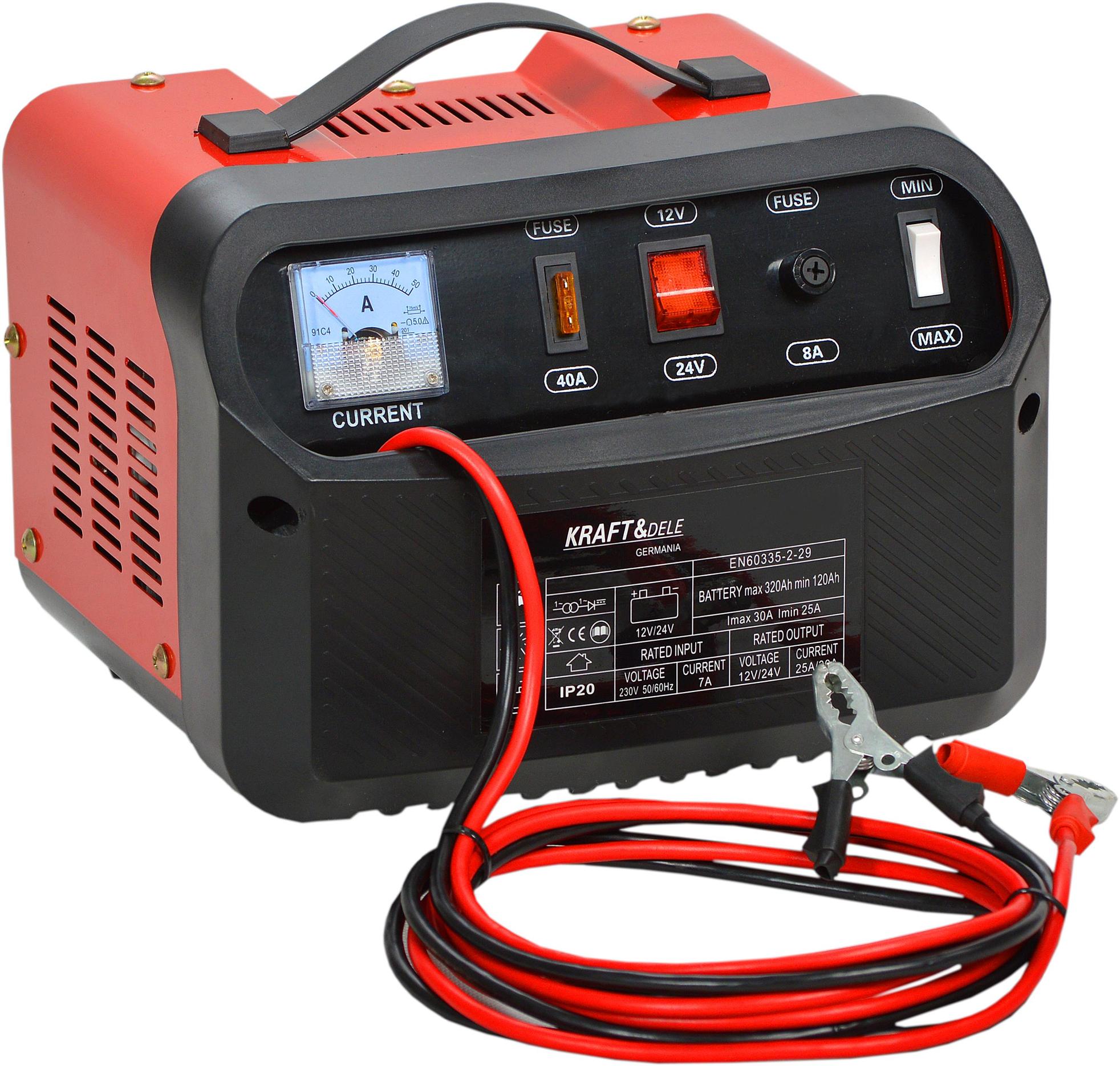 Autoladegerät 40A 12/24V | Kraft&Dele