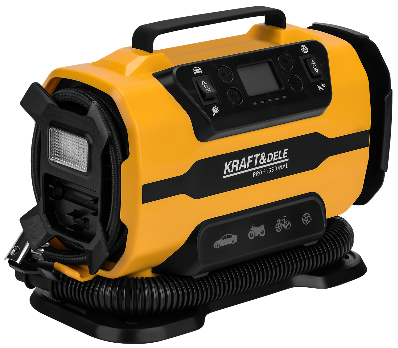 150 PSI Autokompressor mit Taschenlampe