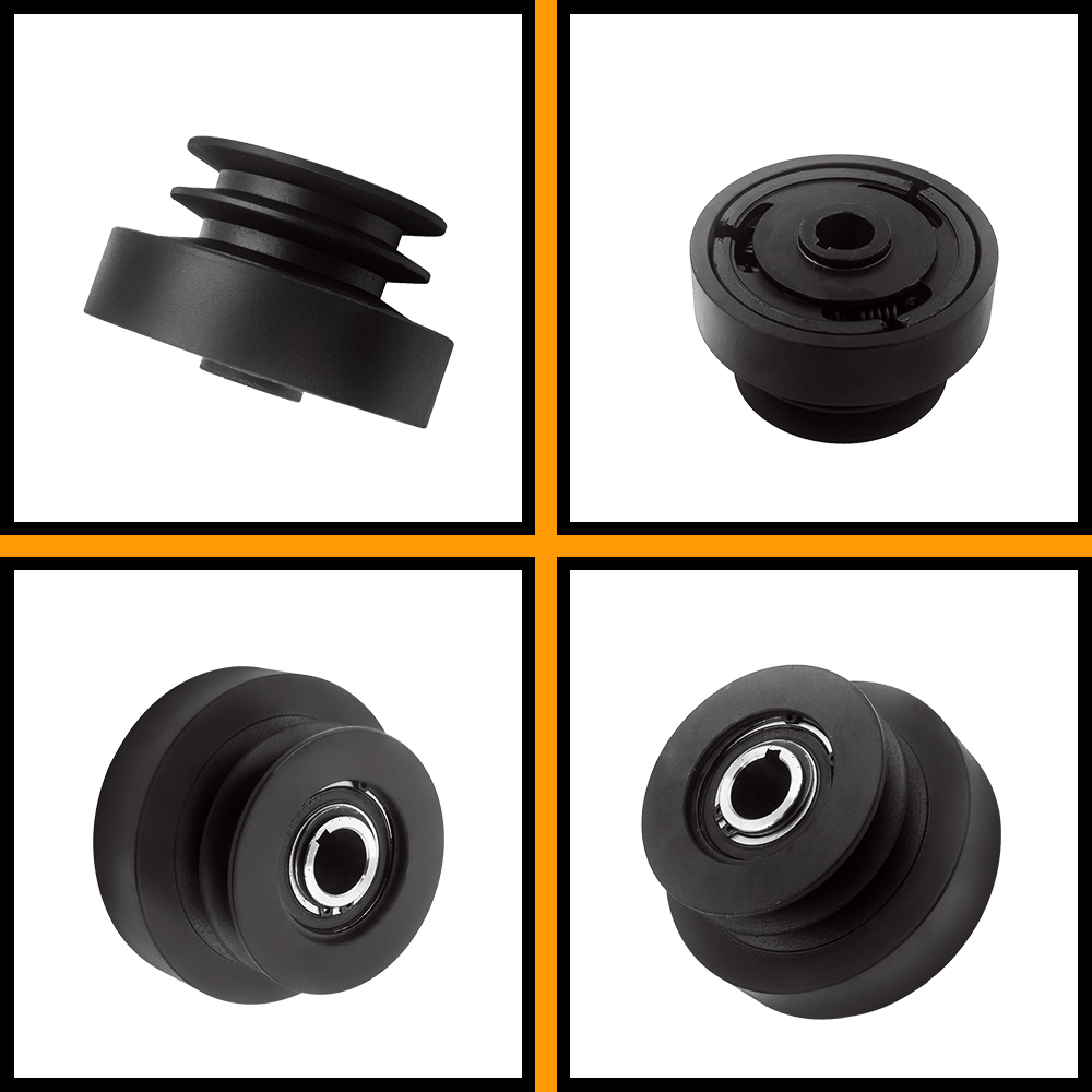 Embrayage de poulie centrifuge Poulie double de 25,4 mm pour moteur 8HP ...