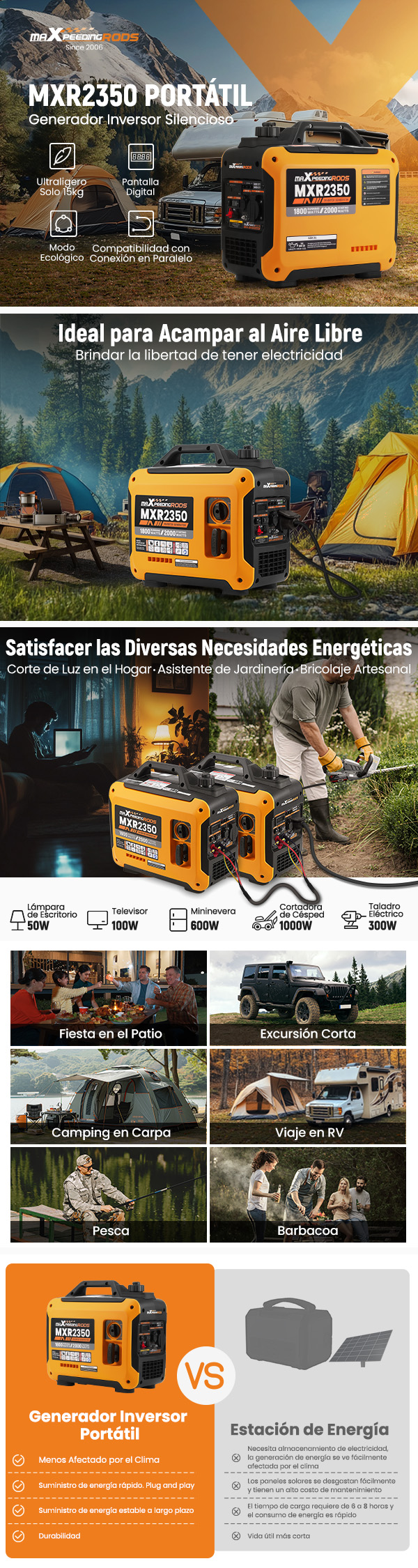 Generador portátil
