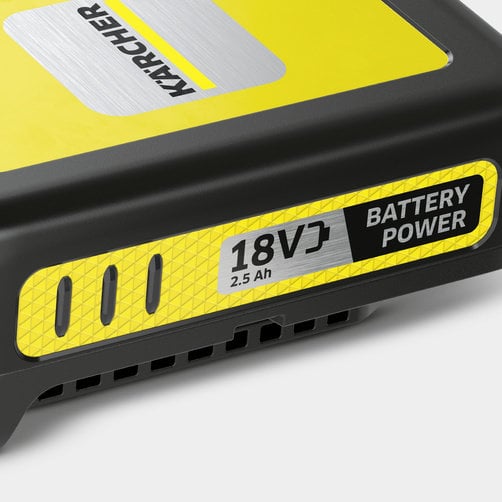 Kärcher 18 V Set Battery Power 18/25, Batterie 18 V/2,5 Ah et Chargeur