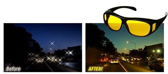 Lunettes Vision HD Nocturne pour Conduite en toute Securite avec Anti Reflet