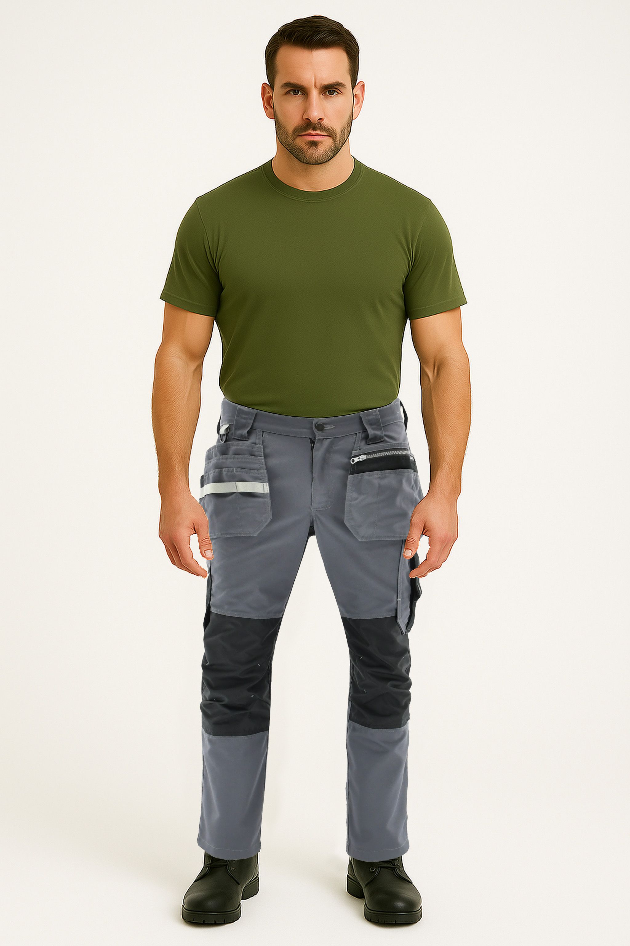 Foto completa de pantalones de trabajo de ajustador