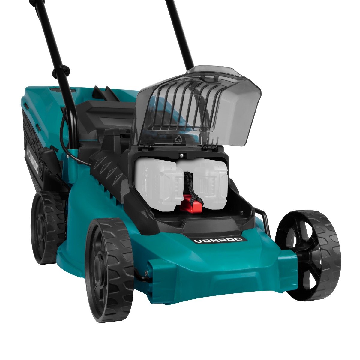 VONROC LM504DC Tagliaerba|Tosaerba a batteria 40V. Larghezza di taglio 33cm