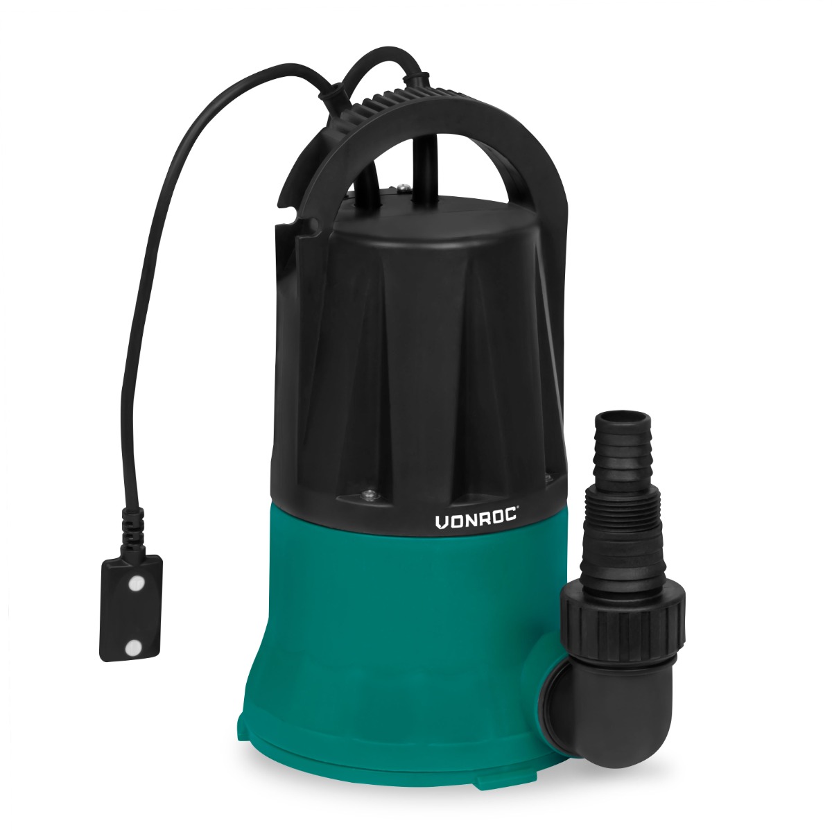 VONROC SP508AC Pompa sommersa 400W – 6000 l/h per acque pulite