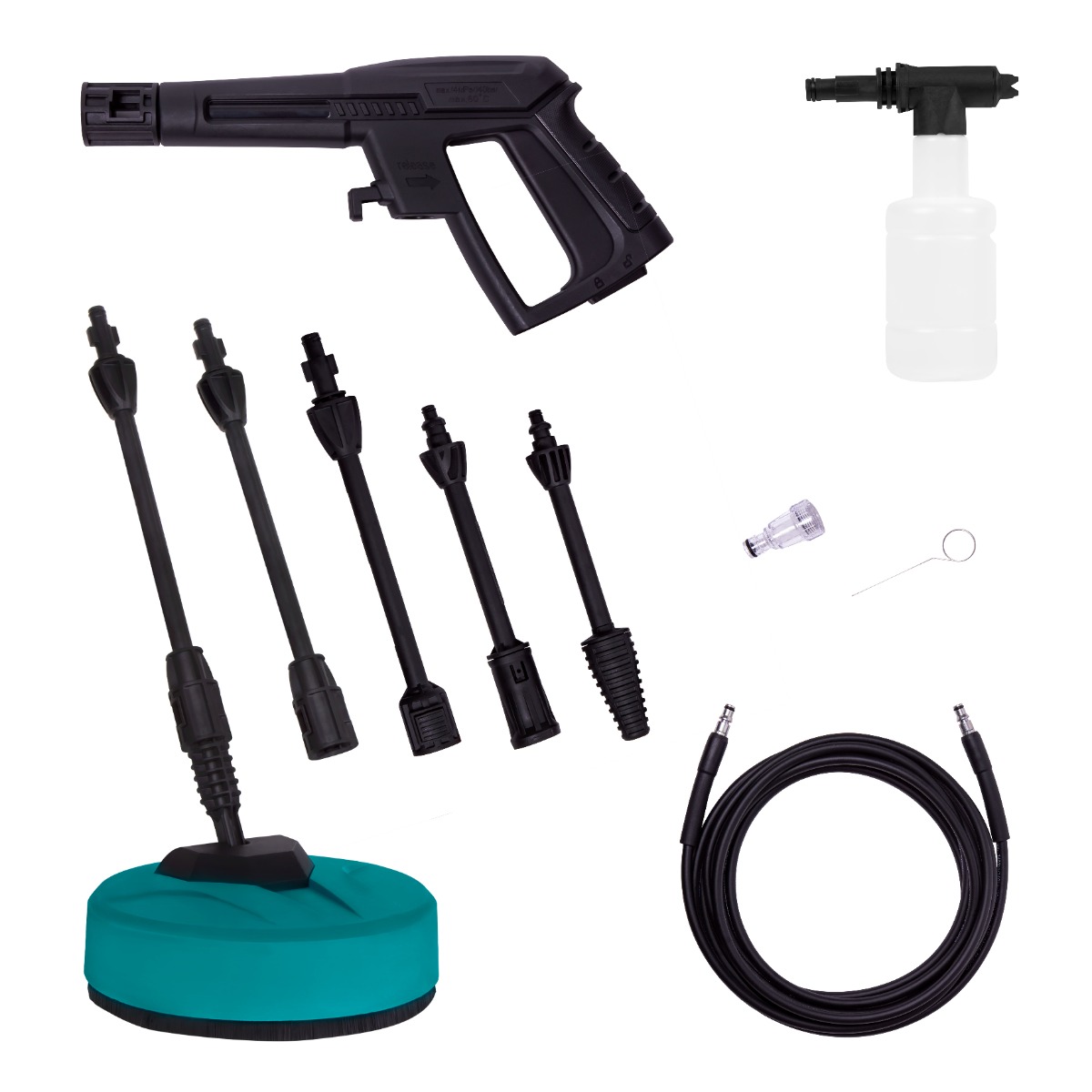 VONROC PW504AC Idropulitrice V14-2 - 1400W - 110 bar - 390 l/h