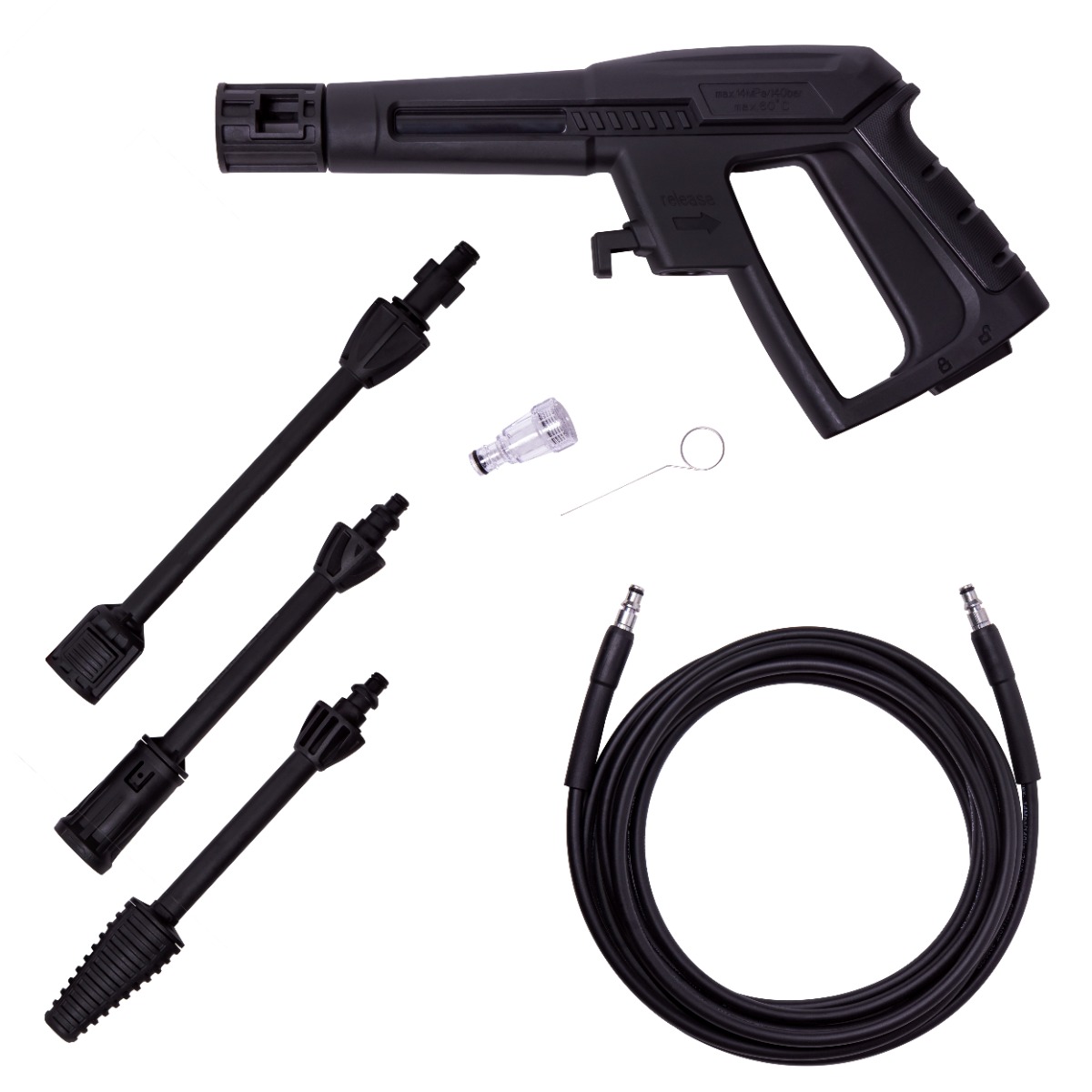 VONROC PW507AC VONROC Idropulitrice V14C-1 1400W - 110 bar - 390 l/h