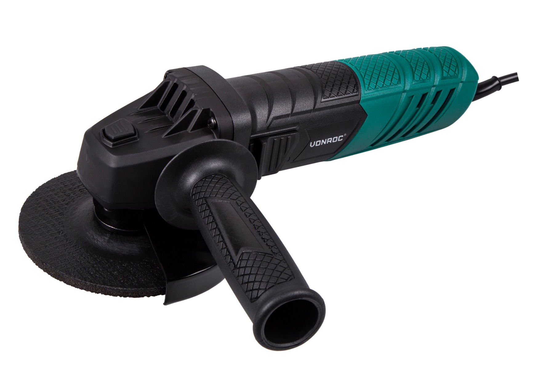 VONROC AG502AC Smerigliatrice angolare 650W, disco 125 mm. Incl. accessori e borsa degli attrezzi