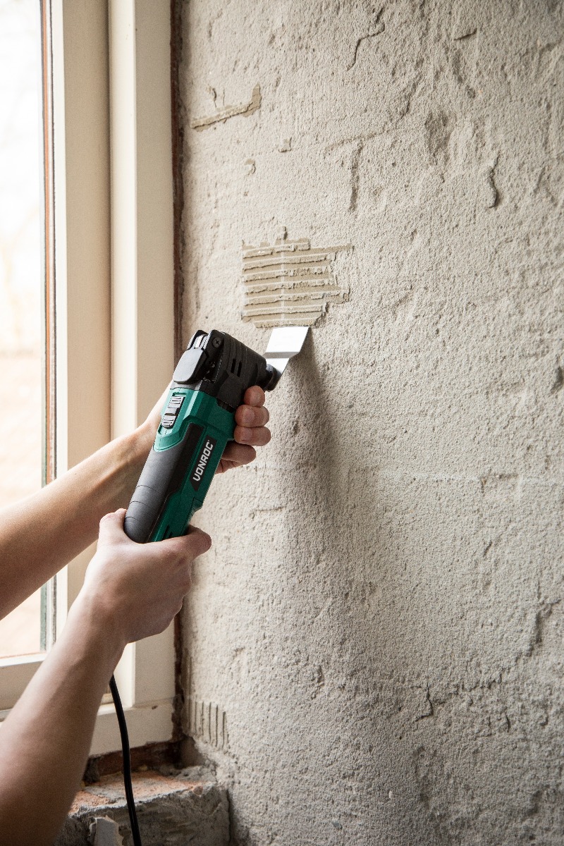 VONROC S_OT502AC Strumento oscillante multifunzione elettrico 300W