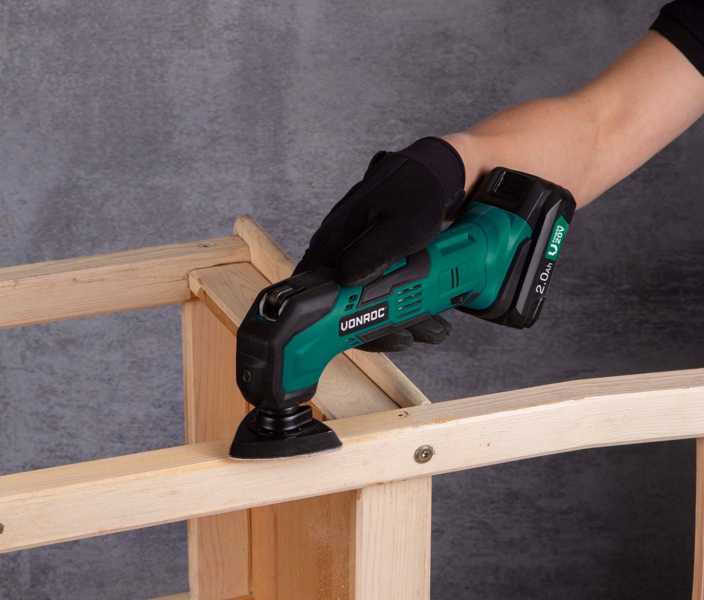 Utensile multifunzione oscillante a batteria 20V VONROC