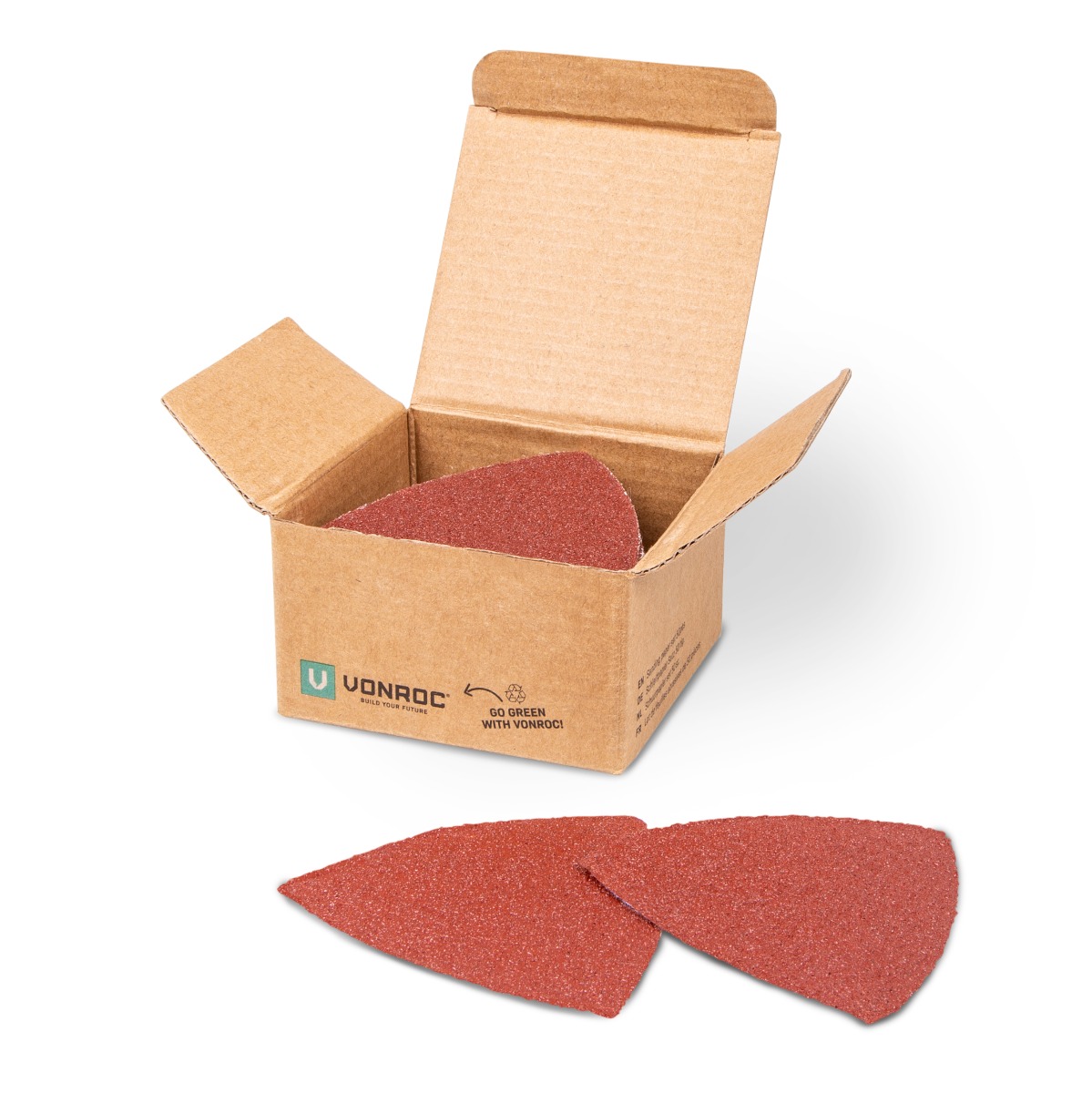 VONROC OT802AA Set 50 pezzi carta abrasiva