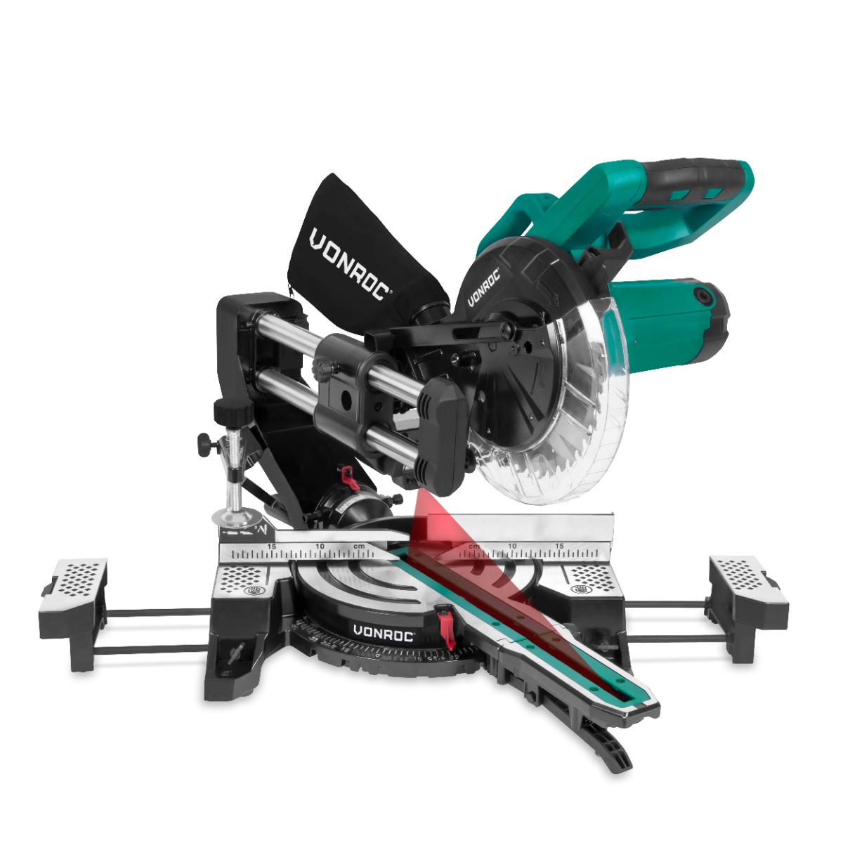 VONROC MS504AC Scie à onglet 2200W