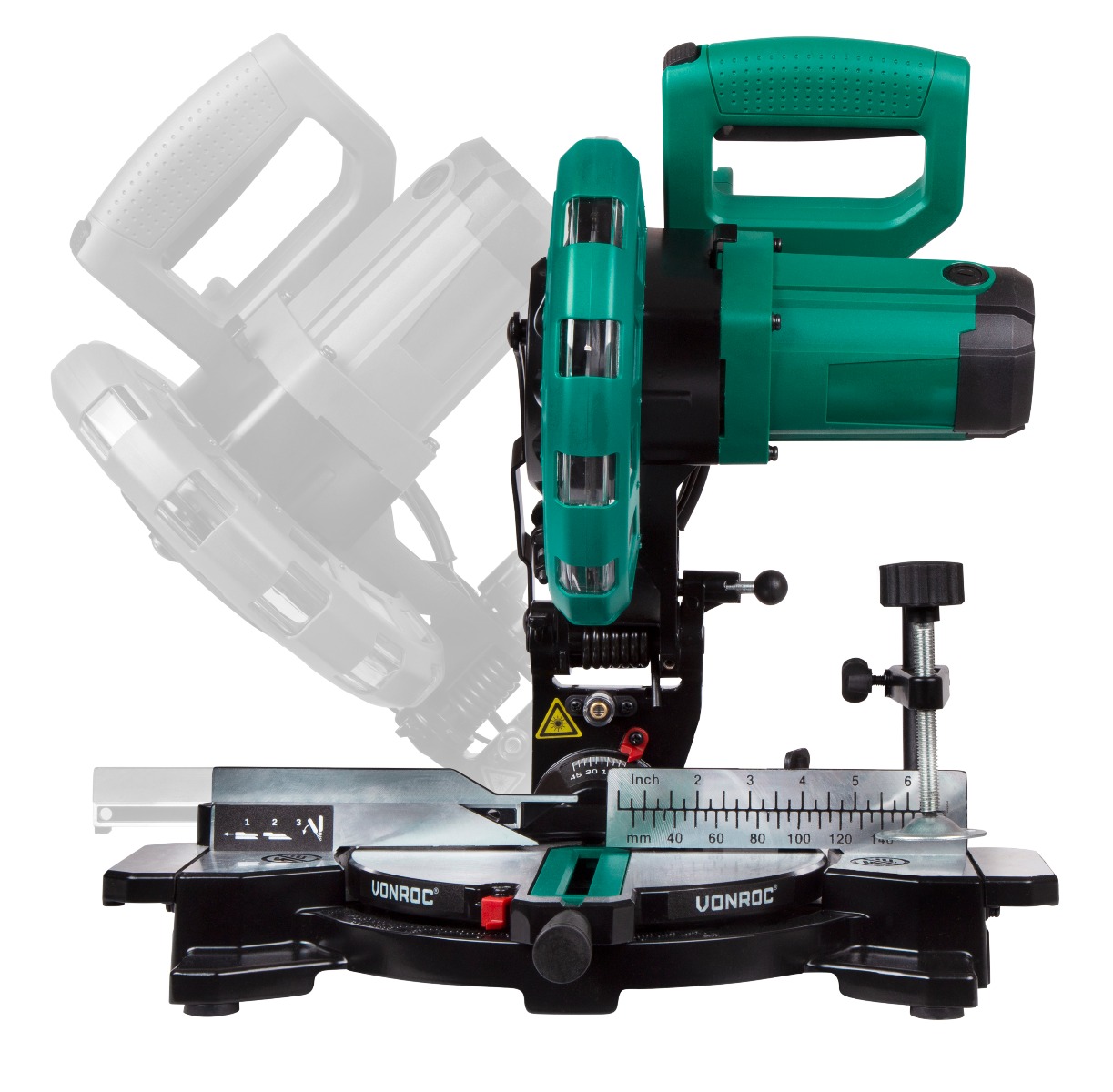 Troncatrice radiale 1700W, Ø diametro 216mm