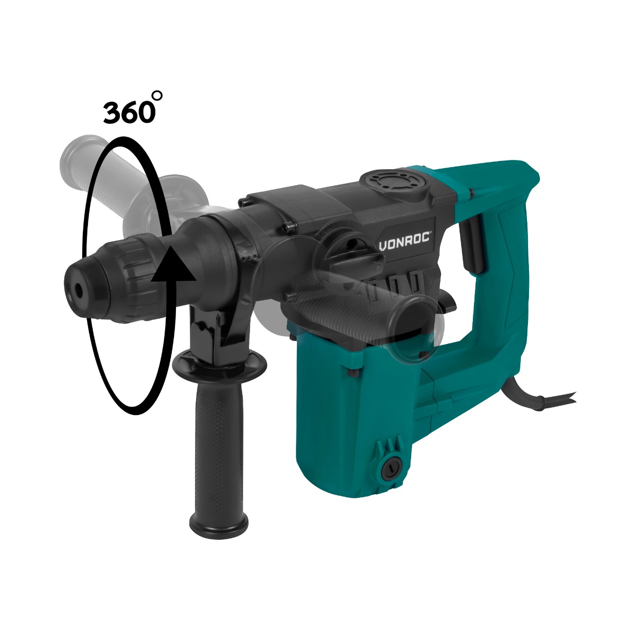 VONROC RH503AC Trapano a pemartello rotante rcussione 1050W