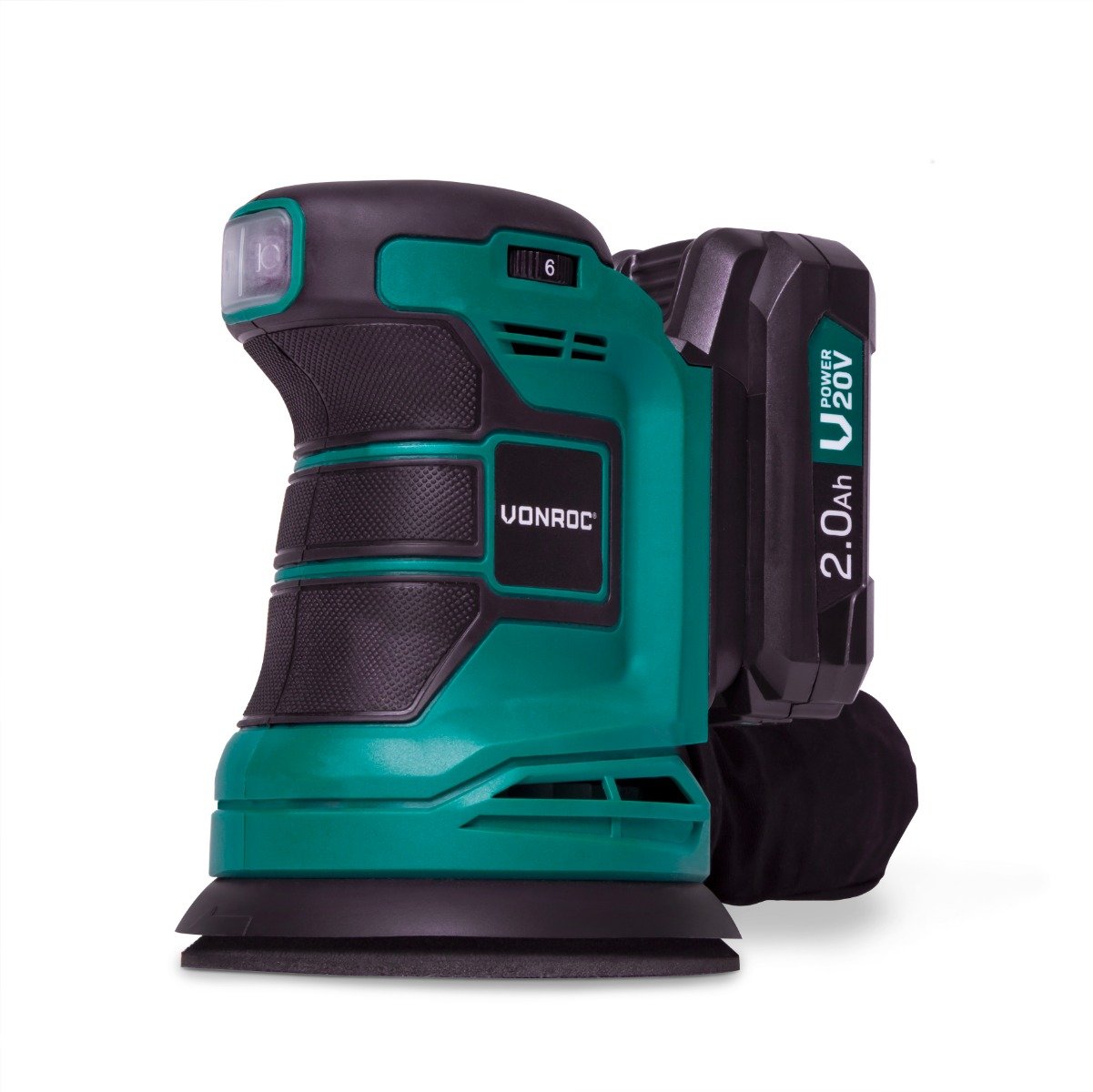 VONROC S3_OS503DC Levigatrice orbitale VPOWER 20V - Ø125mm