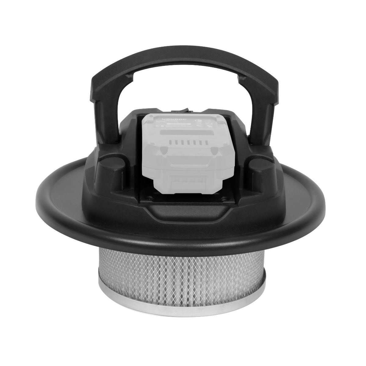 VONROC VC507DC Aspiracenere a batteria VPower 20V. Serbatoio 12L - Filtro HEPA