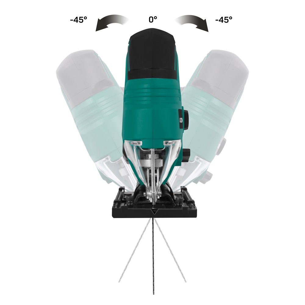 Détail de la scie sauteuse