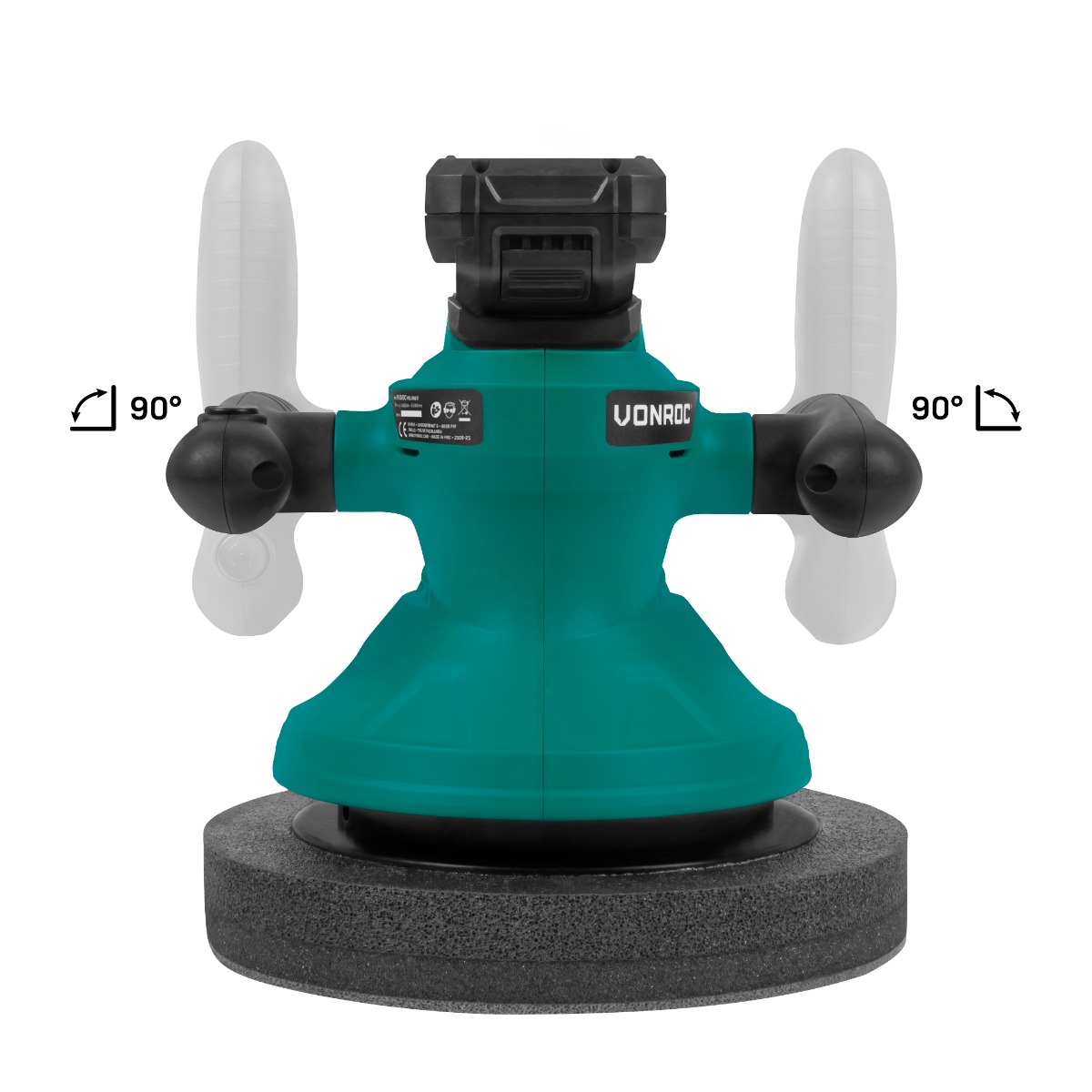 VONROC S_PM508DC Lucidatrice auto e barca 20V Ø240mm